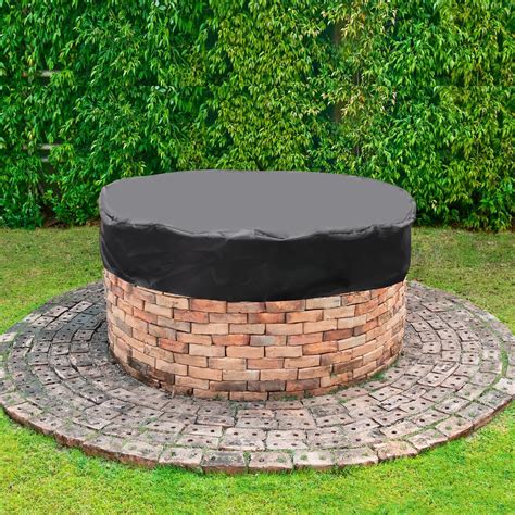 Amazon Outdoor Large Fire Pit Table Top Cover Diameter 59in