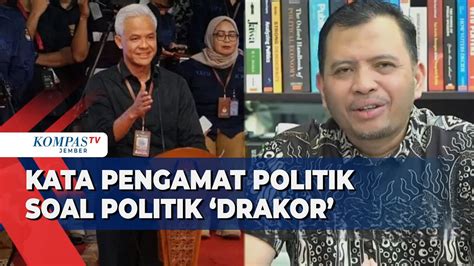 Pengamat Politik Hanta Yuda Komentari Ucapan Politik Drakor Ganjar