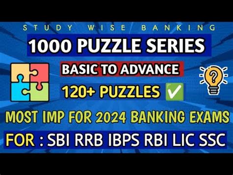 Puzzle Series For All Banking Exams Complete Puzzle And Seating