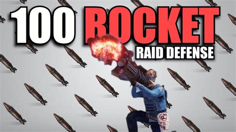 100 ROCKET RAID DEFENSE Rust Solo Survival 6 Of 6 YouTube