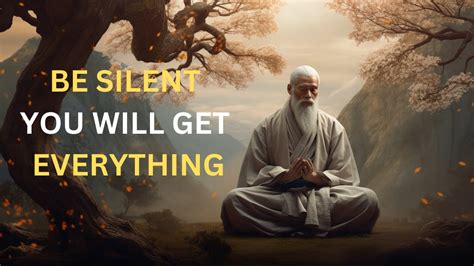 The Power Of Silence Zen Motivational Story Buddhist Youtube