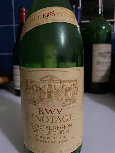 Kwv Pinotage South Africa Coastal Region Paarl Cellartracker