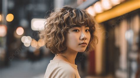 Asian Women With Permed Hair