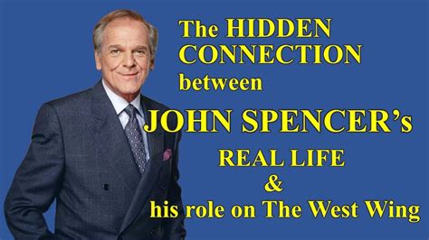 The Hidden Connection Between John Spencer S Real Life His Character