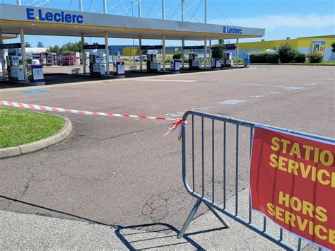 Beaune Pourquoi la station service du Leclerc a été fermée quatre heures