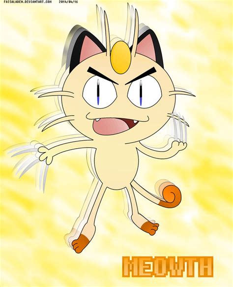 Meowth Thats Right By Faisaladen On Deviantart