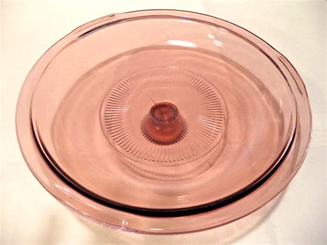 Cranberry Glass Pyrex Visions V 1 5 C Lid For 1 6L 1 5Qt V 1 5 B