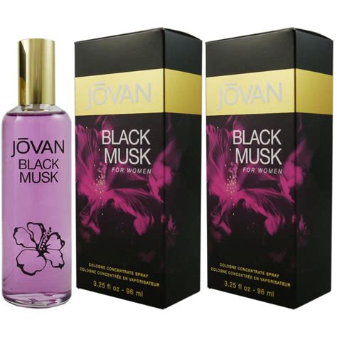 Jovan Black Musk For Women 2 X 96 Ml Eau De Cologne Edc Bei Riemax