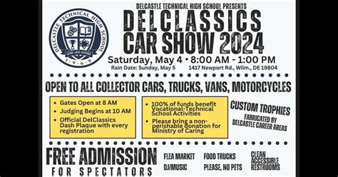 DelClassics Car Show 2024 - Cars and Coffee Events