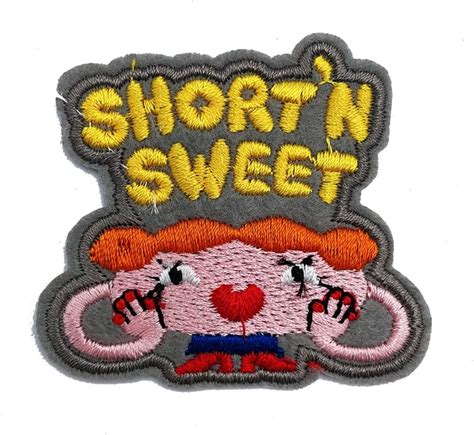 Amazon Obokata Iron On Patches Shorten Sweet Embroidered Patch