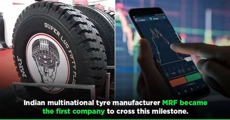 MRF Stock Becomes First To Hit The 1 Lakh Mark