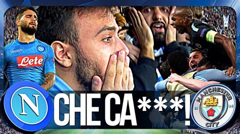 Napoli Manchester City Che Ca Live Reaction Gol Curva B Hd