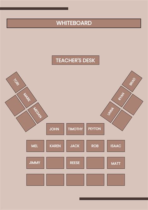 Free Seating Templates And Examples Edit Online And Download