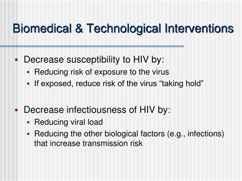 Ppt Biomedical Approaches To Hiv Prevention Powerpoint Presentation