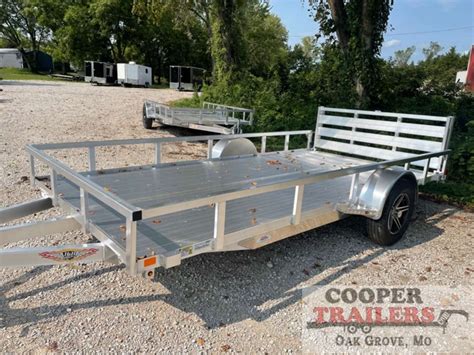 2022 H H Aluminum Utility 82x14 BDH74420 Cooper Trailers Inc