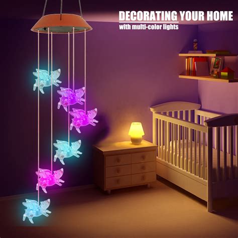 Solar Powe Hummingbird Pet Memorial Wind Chimes For Dogs Wind Chimes