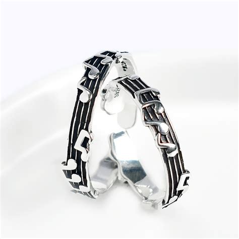 Trendy Muzieknoten Ringen Voor Vrouwen Mannen Love Grandado