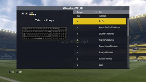 Fifa Klavye Tu Ayarlar Technopat Sosyal