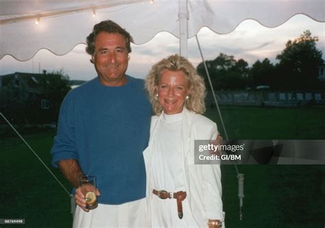 Financier Bernard Madoff and his wife Ruth Madoff during July 1989 in