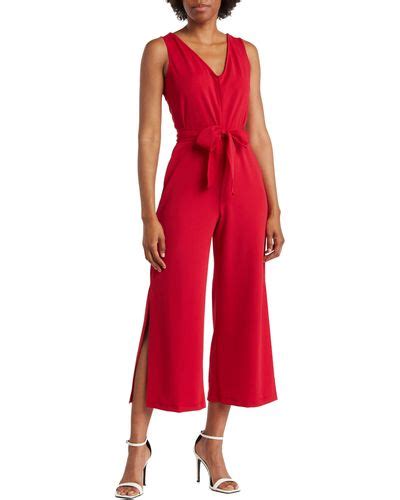 Red Marina Jumpsuits And Rompers For Women Lyst