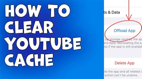 How To Clear Youtube Cache On Iphone Youtube