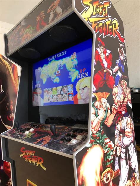 Fliperama Arcade 32P 2 Players Stret Fight Arcade Play Games