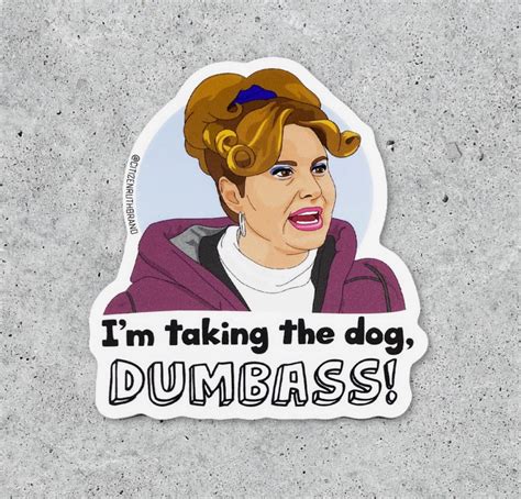 Legally Blonde Paulette Jennifer Coolidge Sticker Citizen Ruth