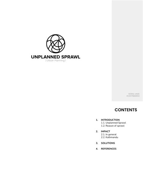 Urban Sprawl Problems And Solution Pdf Urban Sprawl Environmental