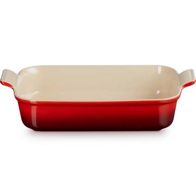 Ovenschaal Le Creuset Rechthoek Kersenrood X Cm Kookexpert