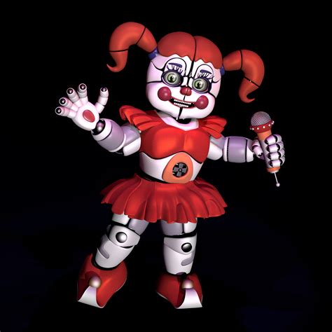 Circus Baby V6 Blender Model By Fazersion On Deviantart