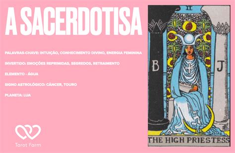 A Sacerdotisa Significado No Tarot Amor Dinheiro Sa De E Mais