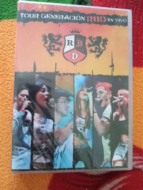 Dvd Rbd Tour Generacion En Vivo Item de Música Dvd Nunca Usado