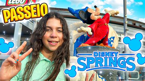 Vlog Do Passeio Na Disney Springs Nos Estados Unidos A Sarah E