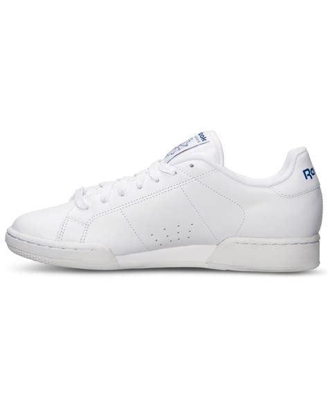 Reebok Rubber Men S Npc Ii Casual Sneakers From Finish Line In White For Men Lyst