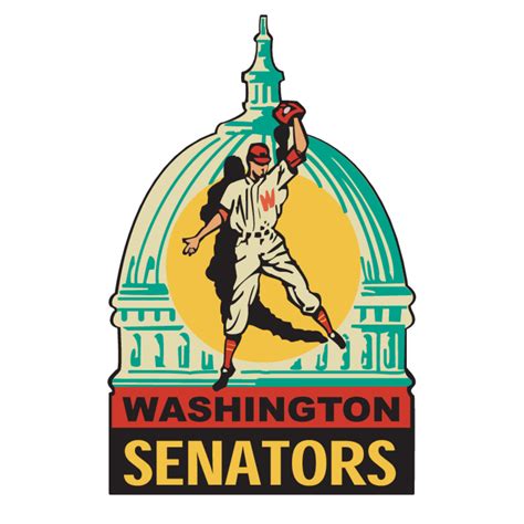 Washington Senators Logo Vector Logo Of Washington Senators Brand Free