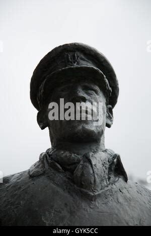 Blair Mayne WW2 SAS statue Newtownards Co Down NI Medium format film ...