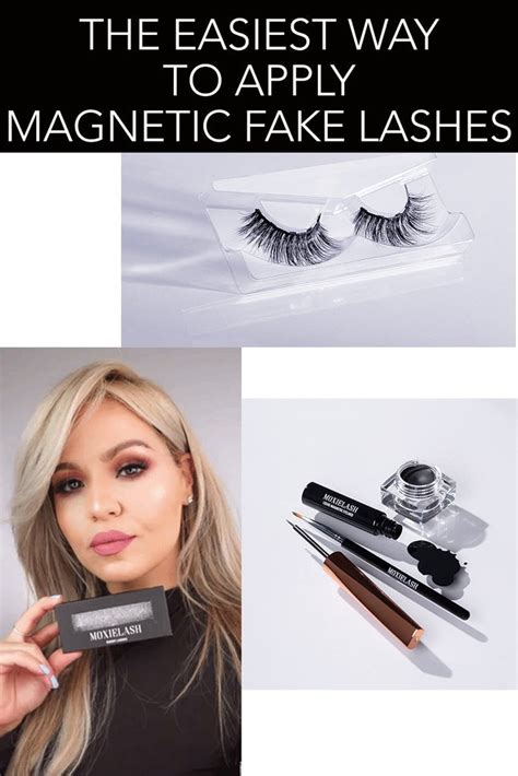 The Easiest Way To Apply Magnetic Eyelashes Moxielash