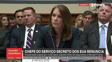 Vídeo Chefe Do Serviço Secreto Dos Eua Renuncia Ao Cargo Conexão