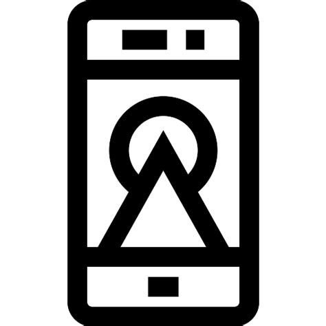 Smartphone Touch Screen Vector Svg Icon Svg Repo