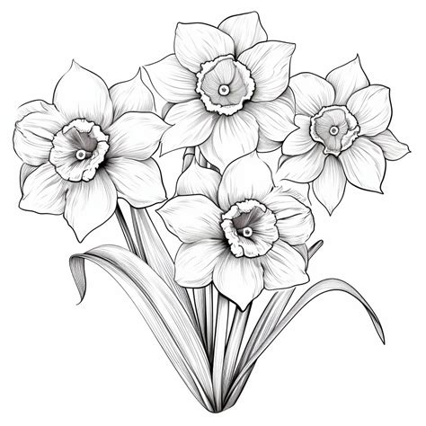 Dibujo 36 De Flores Para Colorear