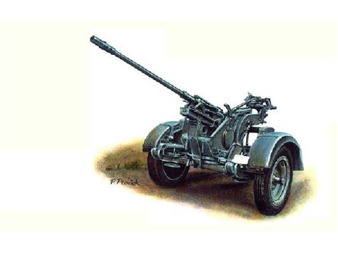 Tamiya German Mm Flakvierling Anti Aircraft Gun Kit