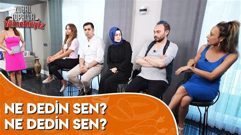 Zehra ve Meryem Arasında Dedikodu Krizi Zuhal Topal la Yemekteyiz