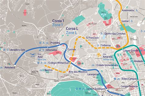 Mapa da expansão do Metro de Lisboa mostra Linha Amarela até Benfica