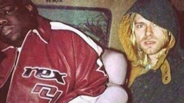 Cette photo de Kurt Cobain et Notorious Big a beaucoup circulé sur le web