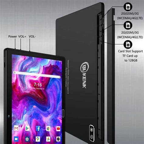 Qukenk Tablet 10 Inch Android Phone Best Reviews Tablets