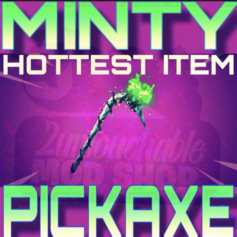 Bundle Minty Pickaxe Code Auto Delivery 🚚 Game Items Gameflip