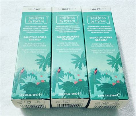 Bnew Selfless By Hyram Salicylic Acid Sea Kelp Sold Per Piece Beauty