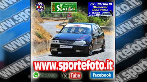 Emilio Pianese Slalom Citta Di Acri Cs Youtube