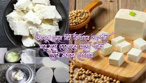 Kitchen Tips ঘরে বসেই দোকানের মতো পনির তৈরি করবেন যেনে নিন সহজ টিপস