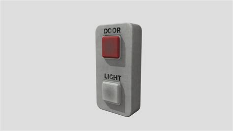 Realistic Fnaf Door Button Download Free 3d Model By Jonathanrsousa20